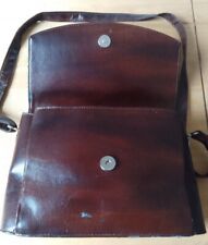 Vintage brown leather for sale  WORKINGTON