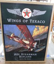 Wings texaco 1931 for sale  Indian Orchard