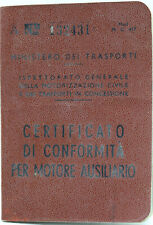 Libretto certificato motorino usato  Sarzana