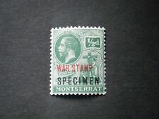 Montserrat kgv 1917 for sale  BOSCASTLE