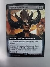 MTG Mask of Griselbrand Innistrad: Midnight Hunt 347 Borderless Rare for sale  Shipping to South Africa