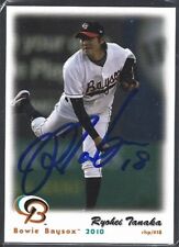 Ryohei Tanaka 2010 Grandstand Bowie Baysox IP autograph signed card for sale  Shipping to South Africa