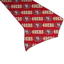 San Francisco 49ers Mesa Roja Corredor Deportes Fútbol Equipo Fiesta Mesa Decoración  segunda mano  Embacar hacia Argentina