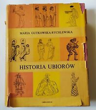 1968 Historia Ubiorow Roupas História Vestido Fantasias Chapéu Modelagem Livro Polônia comprar usado  Enviando para Brazil