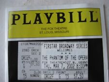 Phantom opera playbill for sale  Farmington