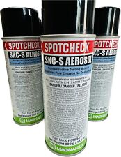 3 Cans Magnaflux SKC-S 10.5oz Can SPOTCHECK Cleaner Penetrant Remover Exp 03-22 for sale  Shipping to South Africa