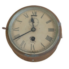 brass ships clock for sale  RUGBY