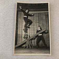 Used, Circus Performer Balancing Act on Unicycle Photo Photograph Denmark for sale  Shipping to South Africa
