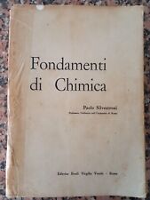 Fondamenti chimica silvestroni usato  Roma