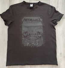 Metallica shirt black for sale  LUTTERWORTH