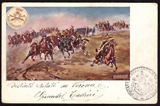 Cartolina reggimento artiglier usato  Genova