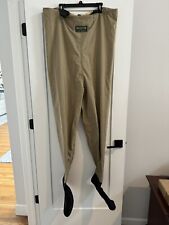 Hodgman Streamlite Chest Waders/bibs Size Medium Nylon Tan for sale  Shipping to South Africa