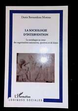 Moreau sociologie intervention d'occasion  France