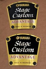 Distintivo de bateria Yamaha Stage Custom Advantage 2 peças comprar usado  Enviando para Brazil