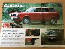 Subaru 4wd station for sale  NOTTINGHAM