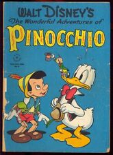 Quadrinhos Four Color #92 (Pinóquio) Era de Ouro Pato Donald Disney Dell 1945 FR-GD comprar usado  Enviando para Brazil