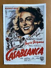 Casablanca filmkarte filmplaka gebraucht kaufen  Garbsen- Heitlingen,Osterwald,Schloß R.
