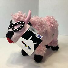 2006 Herrington Teddy Bear Pink Cow Plush French Moodle Boston Cow Parade #838 for sale  Shipping to South Africa