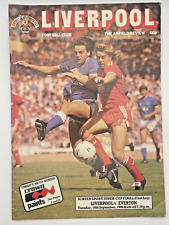 Football programme liverpool for sale  TENBY