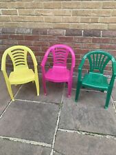 Kids plastic chairs. for sale  WARE