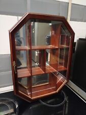 Glass fronted curio for sale  WISBECH