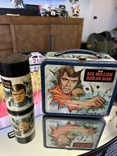 six million dollar man lunch box for sale  Shelby