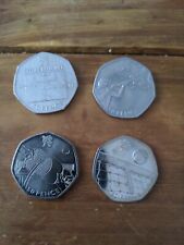 olympic 50p shooting for sale  ILFRACOMBE