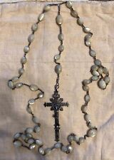 Spettacolare rosario madreperl usato  Bologna