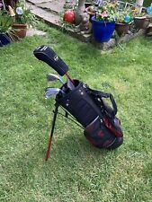 Junior Golf Clubs Set Golden Bear JR-350 1/3 Wood 5-6 Iron 9-P Putter Stand Bag for sale  Shipping to South Africa