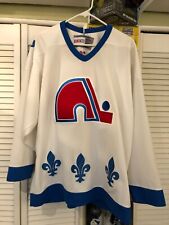 Mail day! Authentic CCM Vintage 6100 Quebec Nordiques Home. Likely to  become a Sakic or Forsberg someday. : r/hockeyjerseys