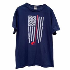 Camiseta de golf American Flag patriótica EE. UU. club de golf putter estrellas y rayas, usado segunda mano  Embacar hacia Argentina