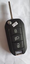 Controle remoto Citroen flip key 9809821077 433mhz HUF8435 08441610, 4A, CCAJ18LP2990T2 comprar usado  Enviando para Brazil