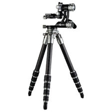 Open Fotopro E6L Eagle Series 5-Section Carbon Fiber Tripod w E-6H Gimbal Head for sale  Shipping to South Africa