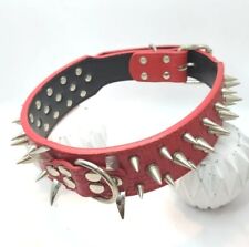 Red leather spiked for sale  Grapevine