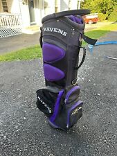 Bolsa de golfe NFL Baltimore Ravens preta/roxa suporte divisória 14 vias comprar usado  Enviando para Brazil