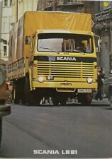 Brochure camion scania d'occasion  France