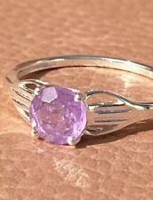 Pink sapphire solitaire for sale  ARBROATH