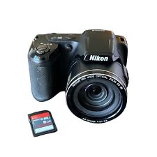 Câmera Digital Nikon COOLPIX L810 16.1MP 26x Zoom Óptico Preta Testada/Funcionando Q comprar usado  Enviando para Brazil