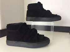 Bronx Black Suede Ankle Boots Size 36 Uk 3  VGC  for sale  Shipping to South Africa