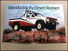 1988 Nissan Desert Runner Pickup Truck Original Car Sales Brochure Folder for sale  Shipping to United Kingdom