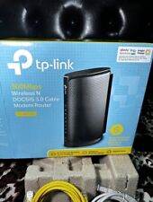 Usado, Router módem de cable inalámbrico N DOCSIS 3.0 TP-Link TC-W7960 300Mbps segunda mano  Embacar hacia Argentina