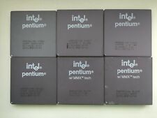 Intel Pentium 75 90 100 120 133 150 166 200 clásico Pentium, CPU vintage, dorado, usado segunda mano  Embacar hacia Argentina