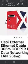 Cat external cable for sale  OLDHAM