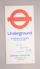 London transport underground for sale  BANBURY