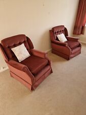 Used pair armchairs. for sale  BICESTER