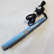 Babyliss Pro Nano Titanium 1 Inch Straightening Hair Iron -Blue BABNT2071N, used for sale  Shipping to South Africa