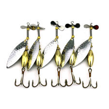 5pcs fishing spinner for sale  Shipping to Ireland