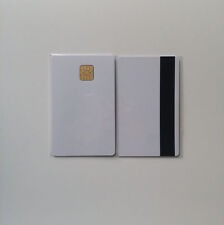 20 Blank Smart Card With Sle4428 Chip Magnetic Strip Hico 3 Track Therma PVC for sale  Shipping to South Africa