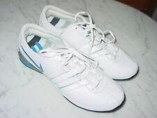 Usado, Tênis de corrida Nike Shox Superfly R4 feminino 2007 branco/azul 316571-101! Tamanho 9 comprar usado  Enviando para Brazil
