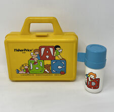Usado, Vintage 1979 Fisher Price #638 Child’s Toy Lunchbox Lunch Kit With Thermos comprar usado  Enviando para Brazil